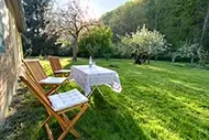 Unsere Ferienwohnung in der Villa Heimlicher Grund