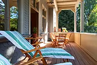 Unsere Ferienwohnung in der Villa Heimlicher Grund